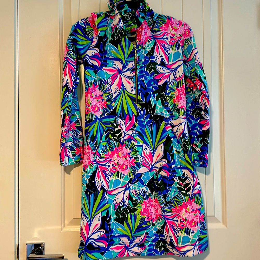 LILLY PULITZER ZIP UP DRESS